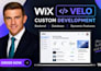 develop wix velo customm functionality backend database wix website development